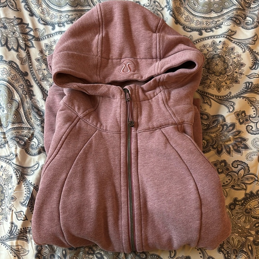 Scuba full zip hoodie (regular) size 6